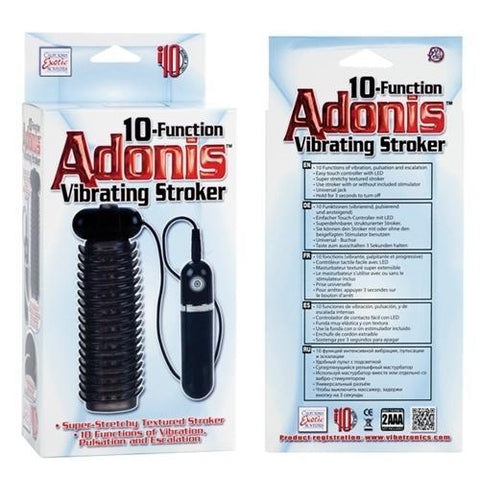 10-Function Adonis Vibrating Stroker - Smoke